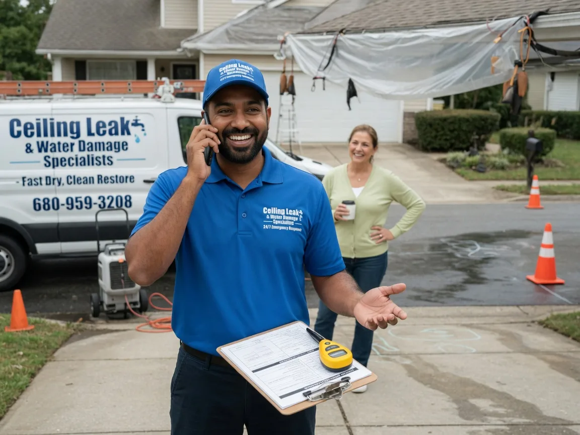Ceiling Leak Cleanup Minersville, PA FAQs
